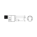 Sensor ultrasónico microsonic zws-25/CD/QS