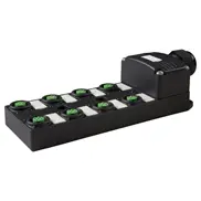 Boîtier capteur / actionneur M12 PHOENIX 1452848 - SACB-8/8-L-C SCO P
