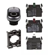 Bouton-poussoir double produit-set Eaton M22-DDL-WS-X0/X1/-A/-LED-W/-K10/-K01