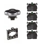 Bouton-poussoir quadruple produit-set Eaton M22-D4-S/-A4/-K10 (4x)