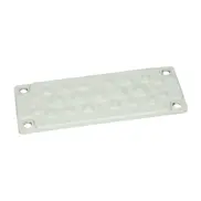 Plaque d´entrée de câbles Trelleborg 100238 - MC 25 LIGHT GREY RAL 7035
