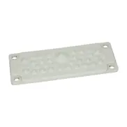 Plaque d´entrée de câbles Trelleborg 100244 - MC 35 LIGHT GREY RAL 7035