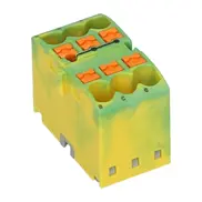 Distribution block PHOENIX 1091668 - PTFIX 6X2,5 GNYE