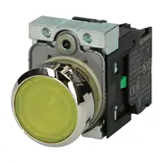 Illuminated pushbutton complete unit Siemens SIRIUS ACT 3SU1152-0AB30-1BA0