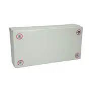 Boîtier de jonction KL sans plaque passe-câbles Rittal KX 1515.000 - 300 x 150 x 80