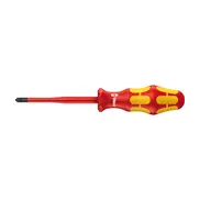 Tournevis cruciforme isolé VDE Wera 165iS PZ/S # 1 x 80 mm - 05006465001
