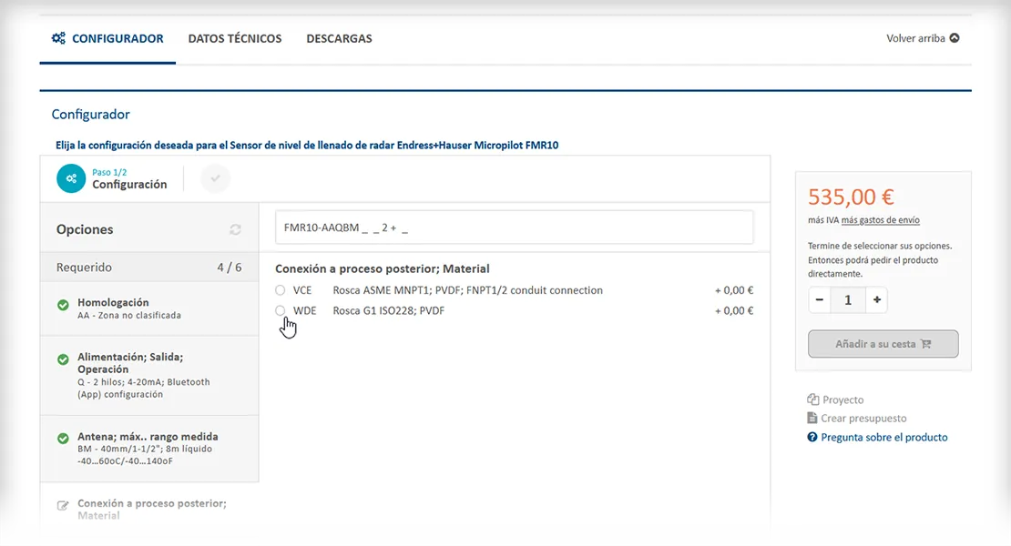 Configurador