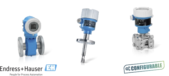 Endress+Hauser: Tailored configurator products for custom applications